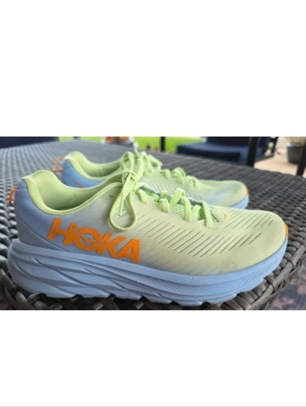 Hoka One W RINCON 3 Women’s 8.5 B Running  Shoe 1119396 BSSNG Euc